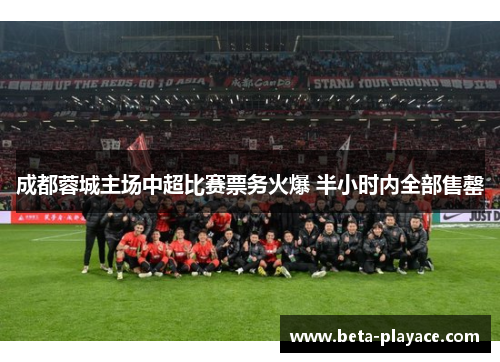 成都蓉城主场中超比赛票务火爆 半小时内全部售罄